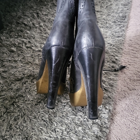 William Rast Perfed Lace Up Boots - Picture 4 of 5